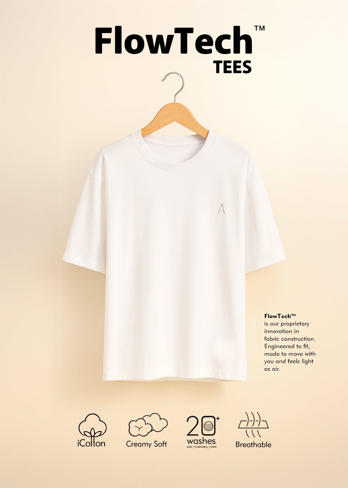 iCotton Signature Oversized Tee