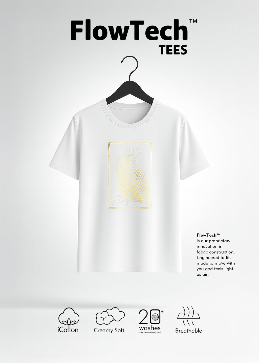 iCotton Foil Graphic Tee
