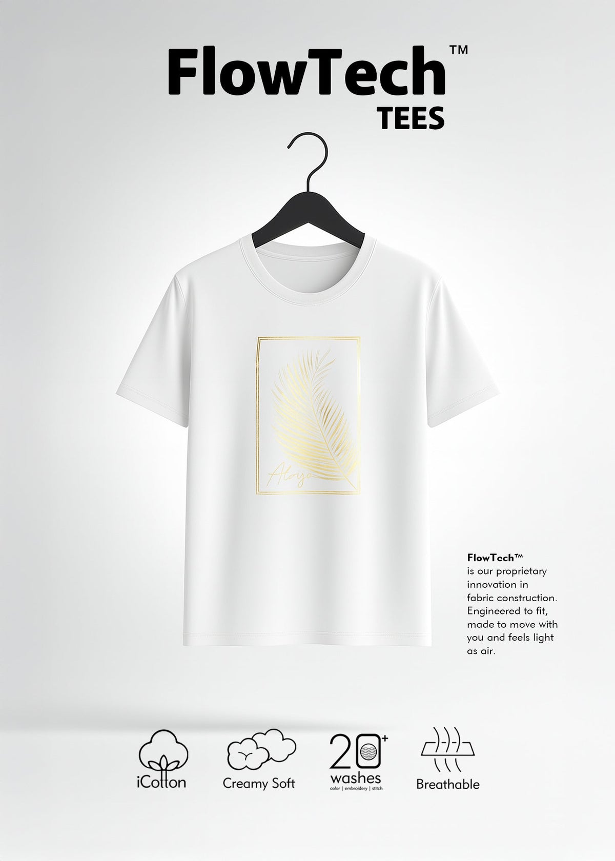 iCotton Foil Graphic Tee