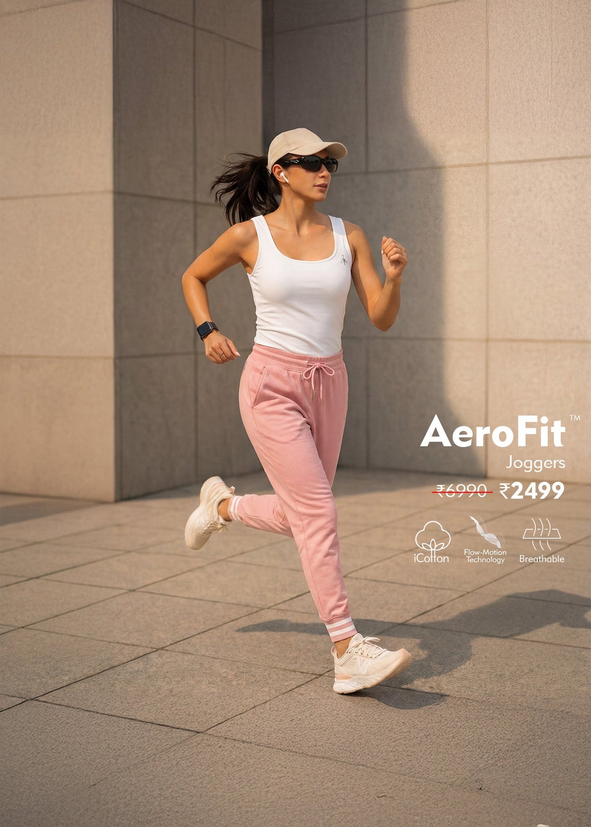 Yarn Dyed Rib iCotton Joggers