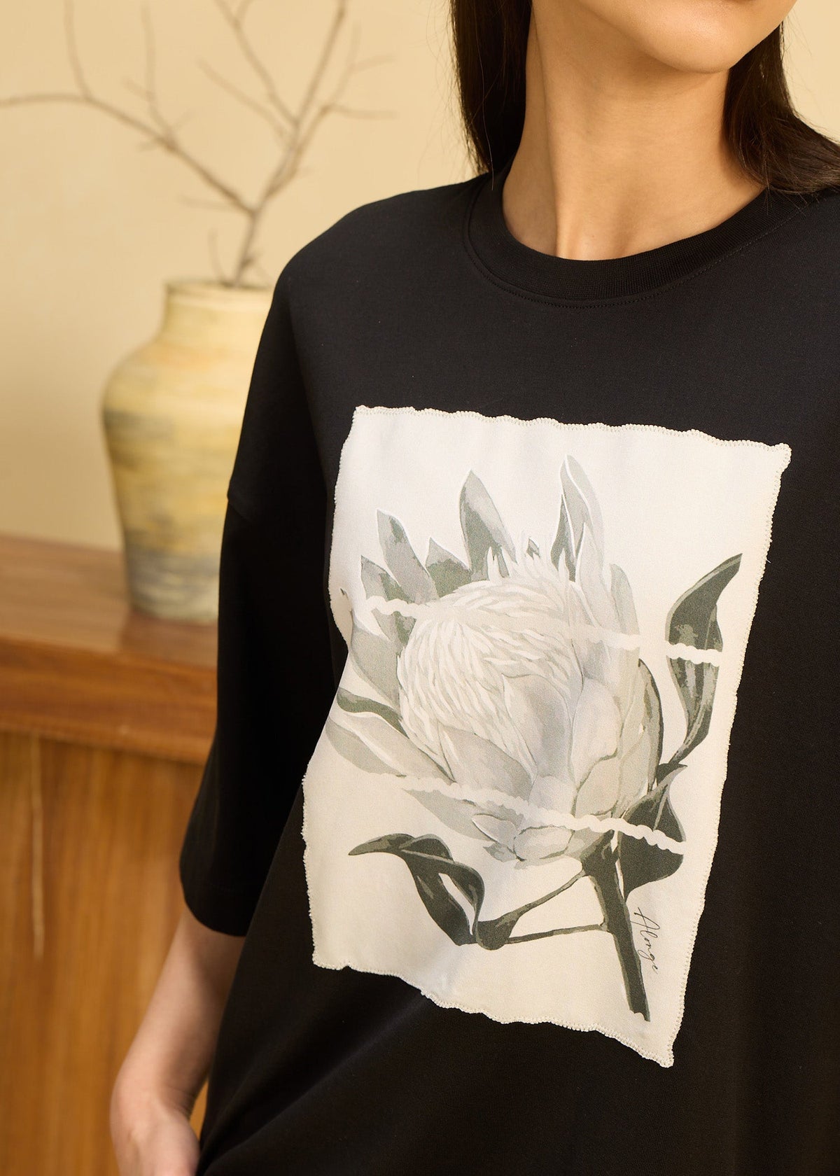 iCotton Protea Oversized Tee