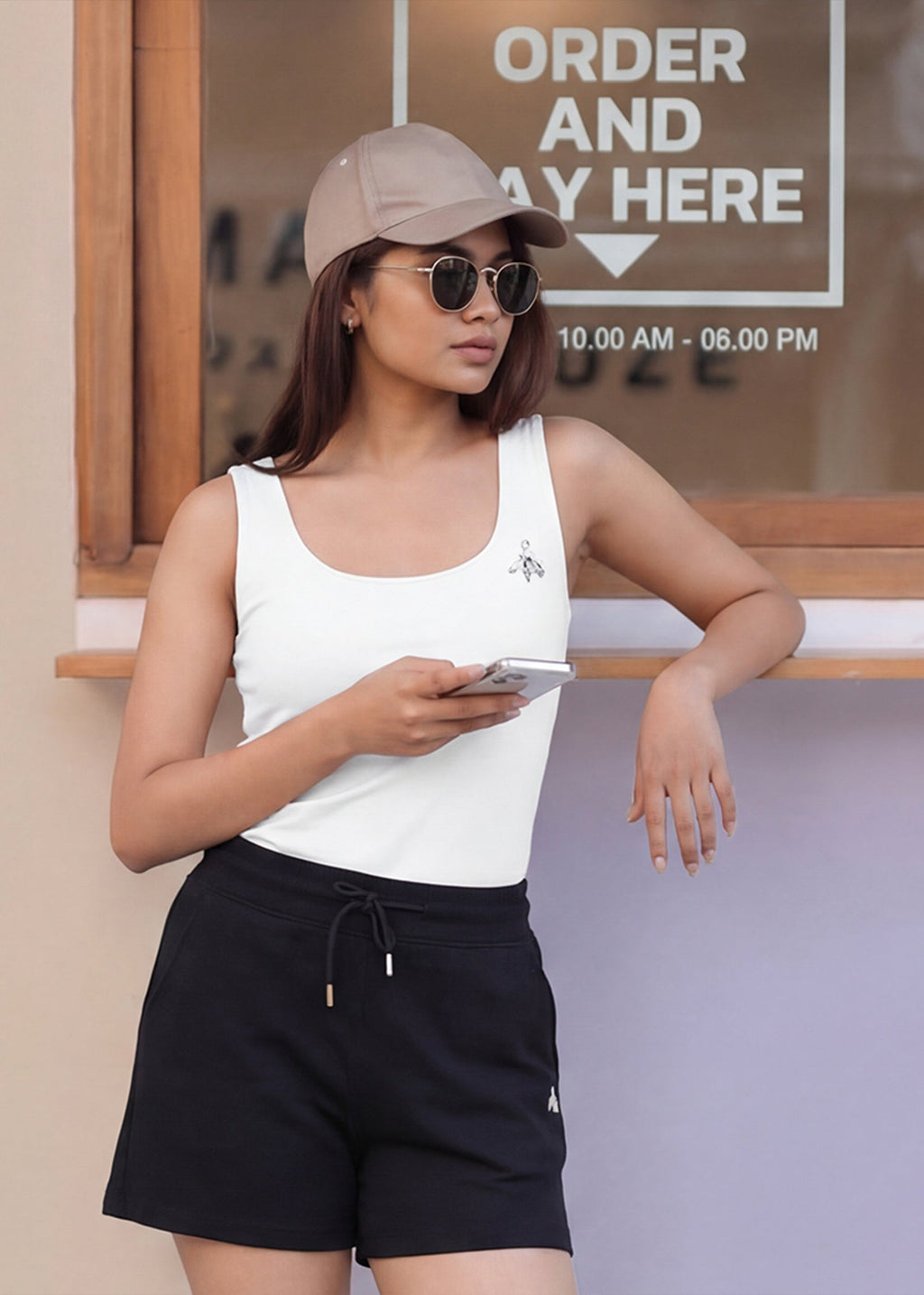 iCotton Non-Transparent Camisole