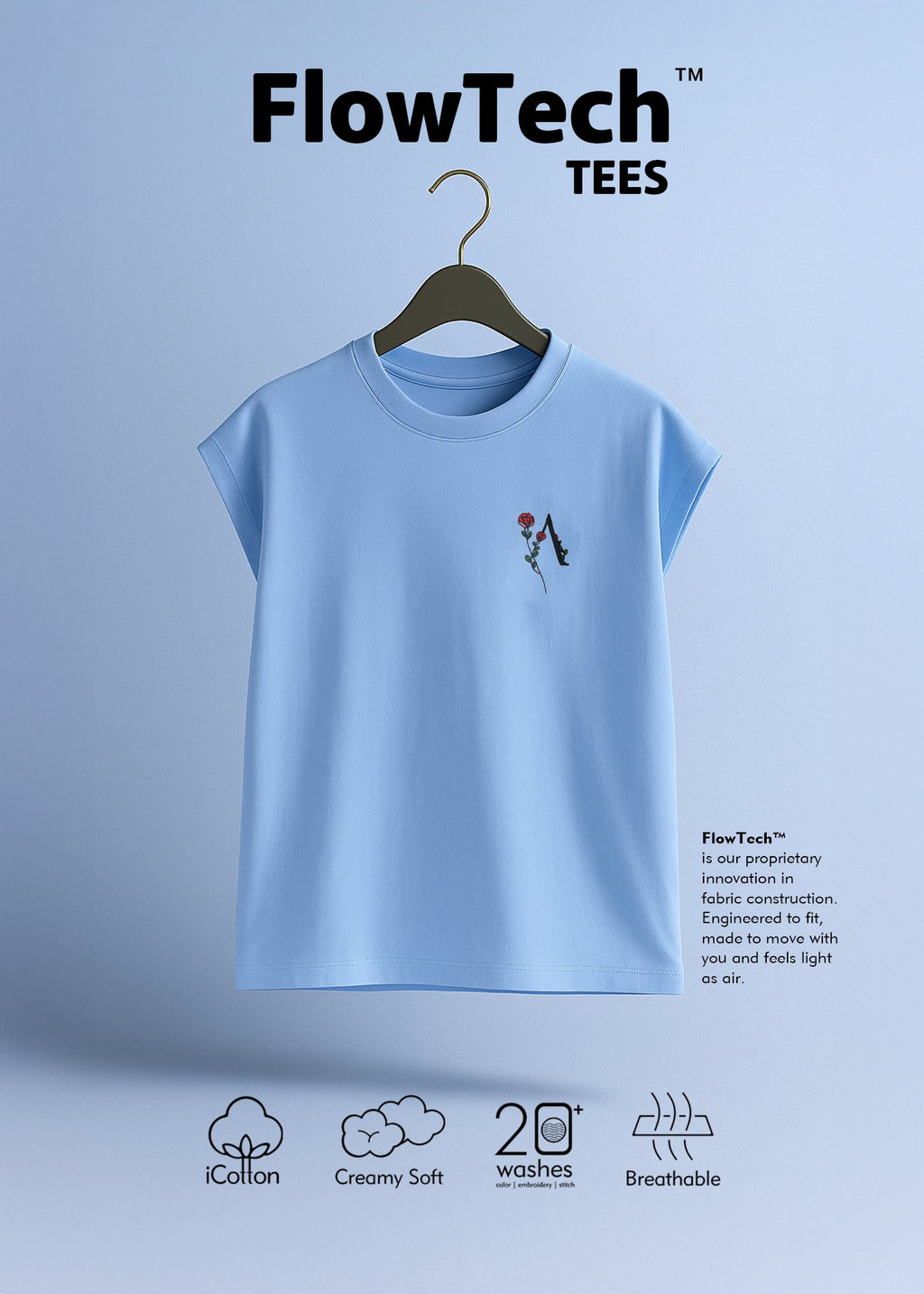 iCotton Oversized Muscle Tee