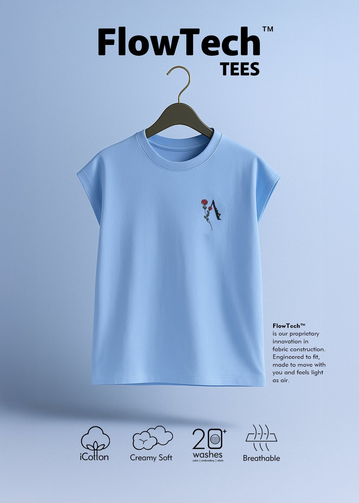 iCotton Oversized Muscle Tee