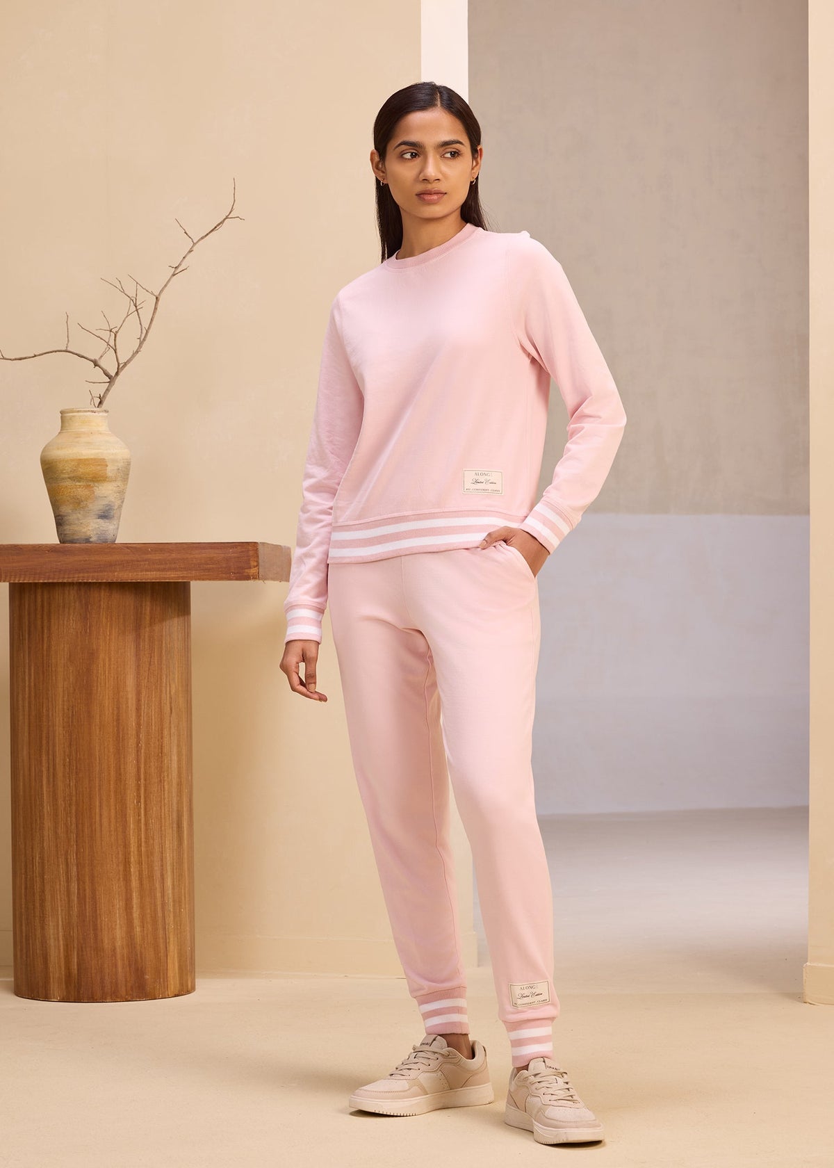 Yarn Dyed Rib iCotton Joggers