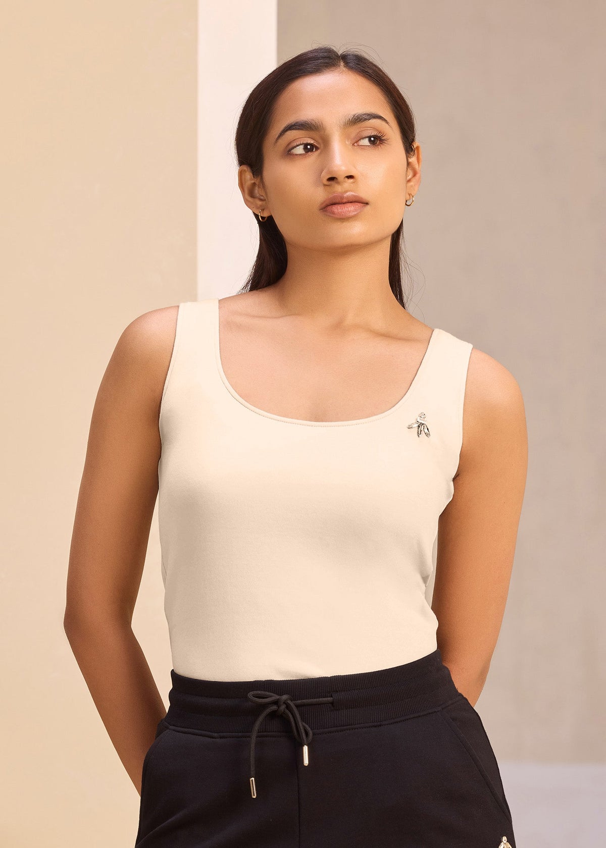 iCotton Non-Transparent Camisole