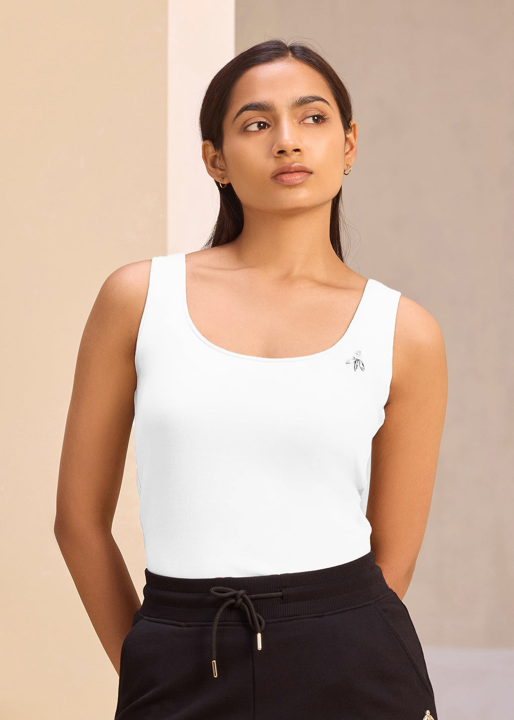iCotton Non-Transparent Camisole