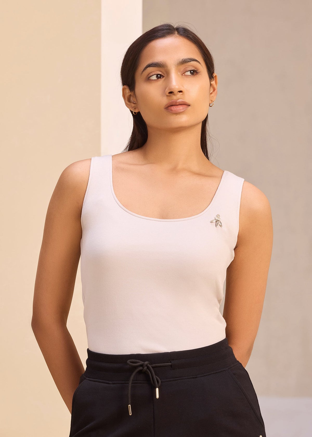 iCotton Non-Transparent Camisole