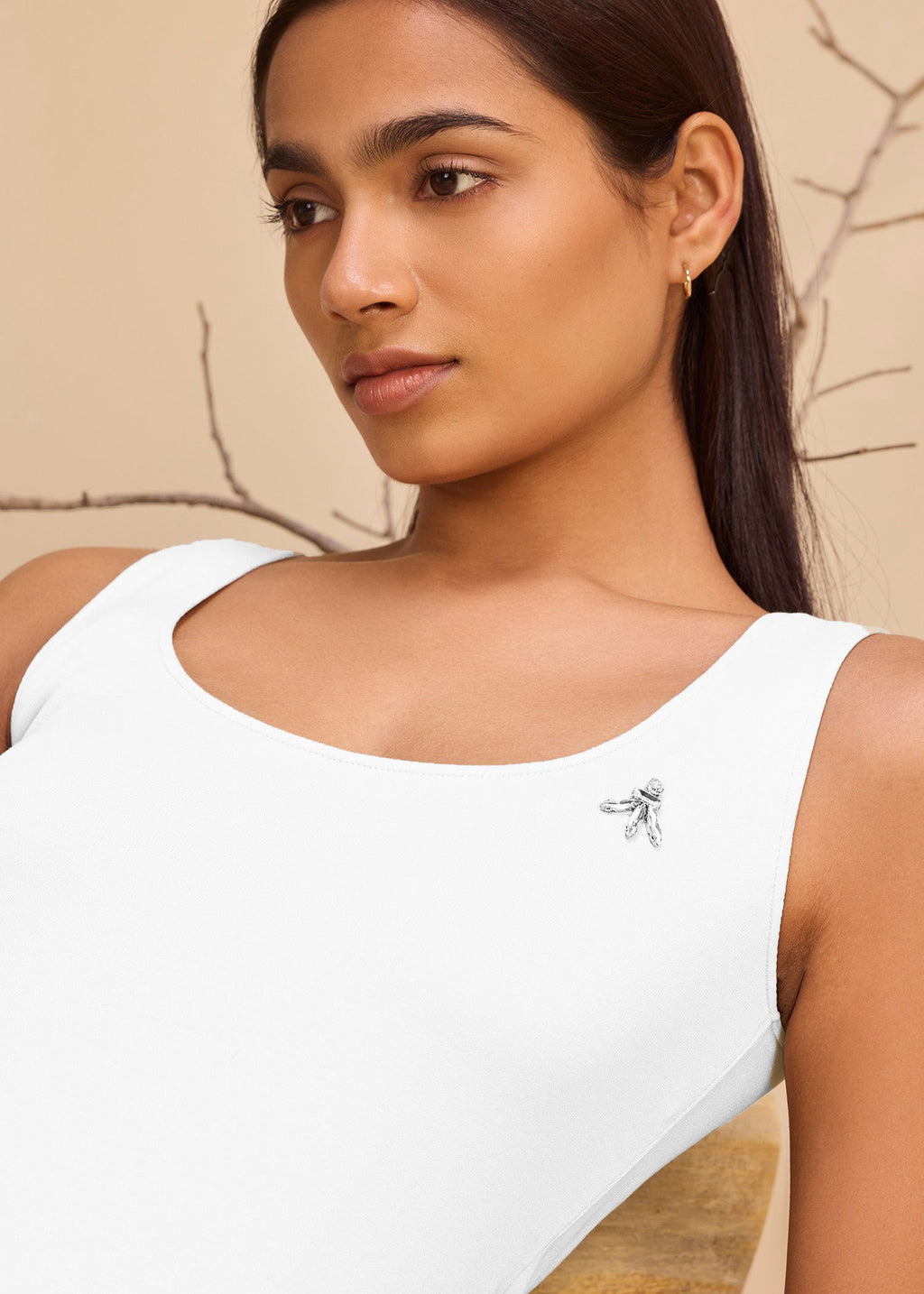 iCotton Non-Transparent Camisole
