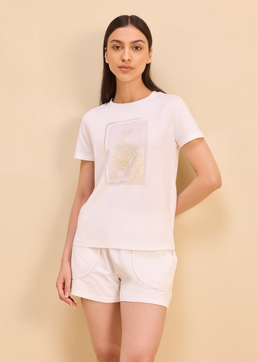 iCotton Foil Graphic Tee