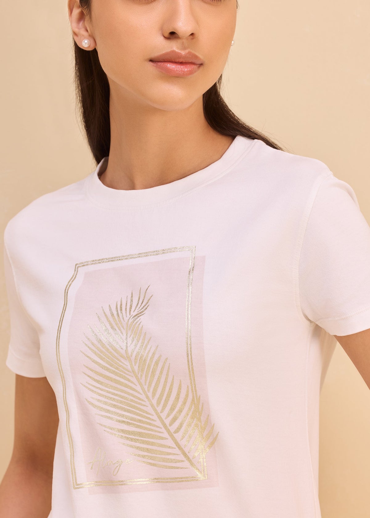 iCotton Foil Graphic Tee