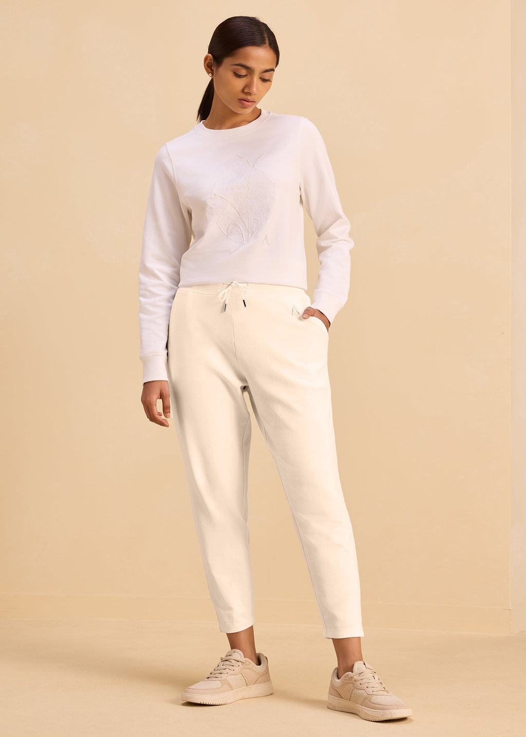 iCotton Relaxed Tapered Pants