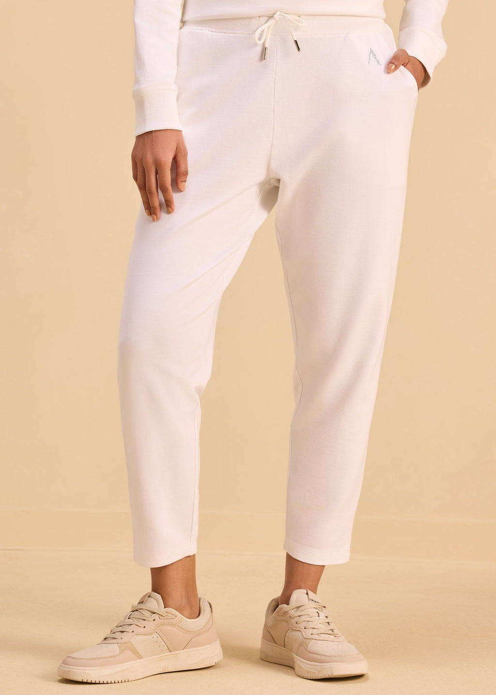 Relaxed iCotton Tapered Pants