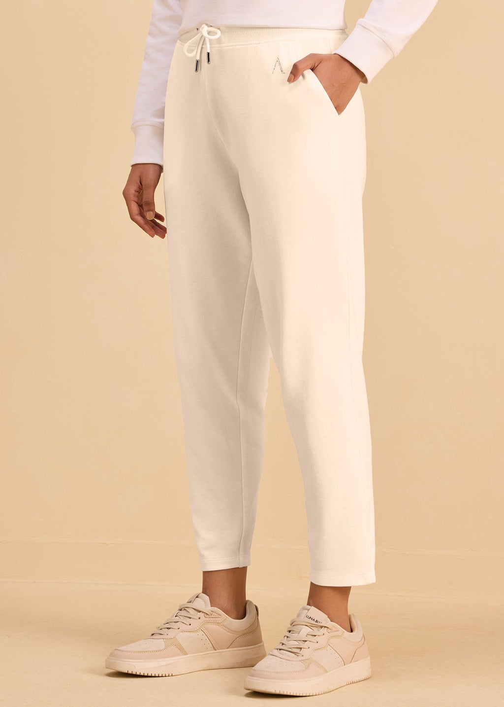 iCotton Relaxed Tapered Pants