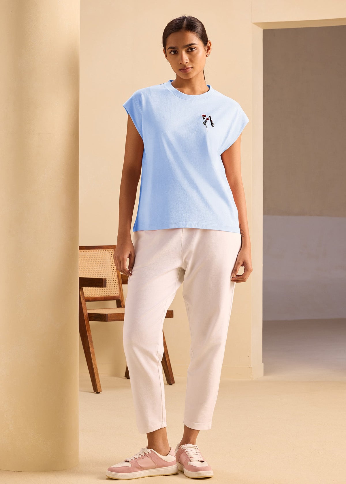 iCotton Oversized Muscle Tee