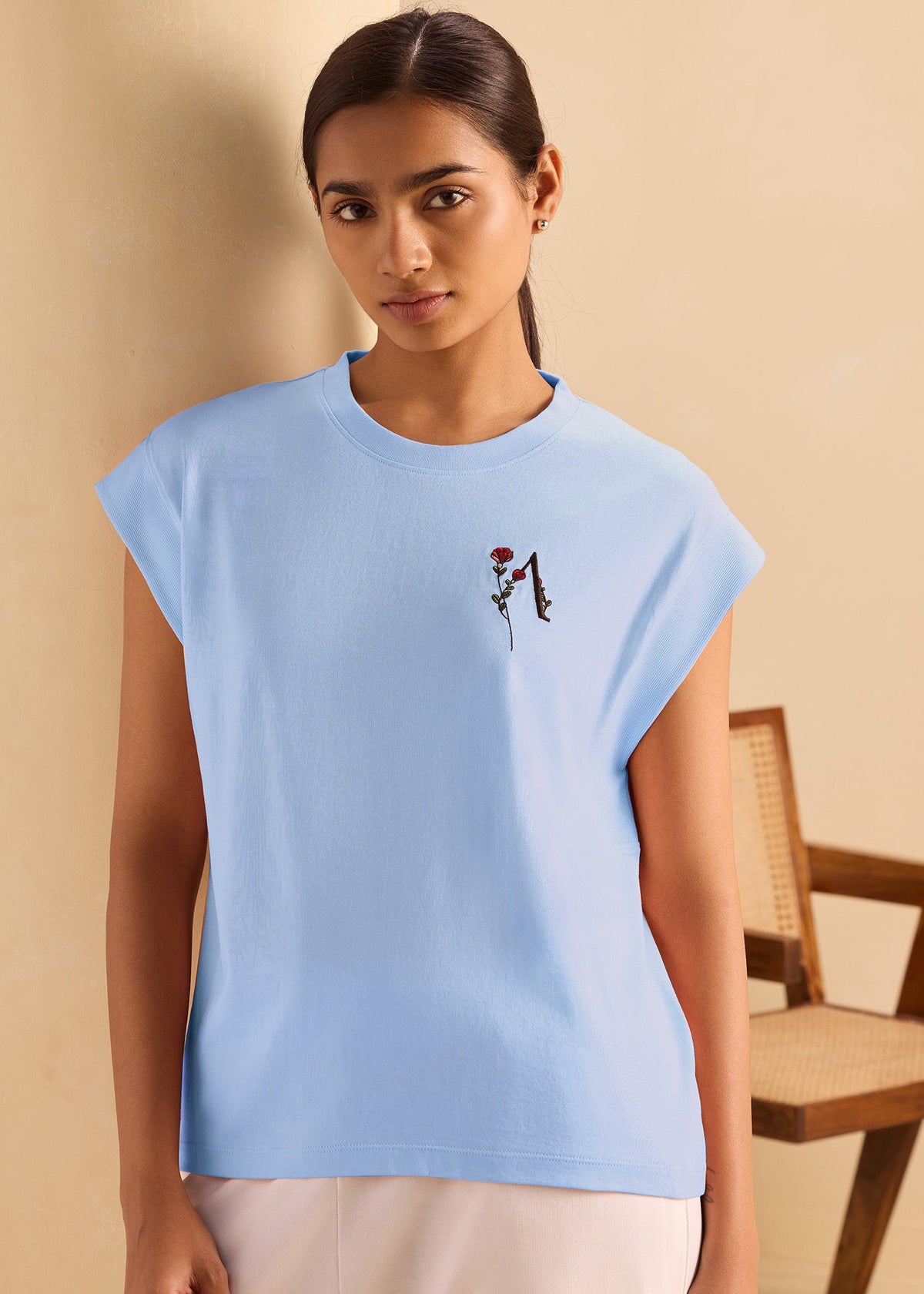 iCotton Oversized Muscle Tee
