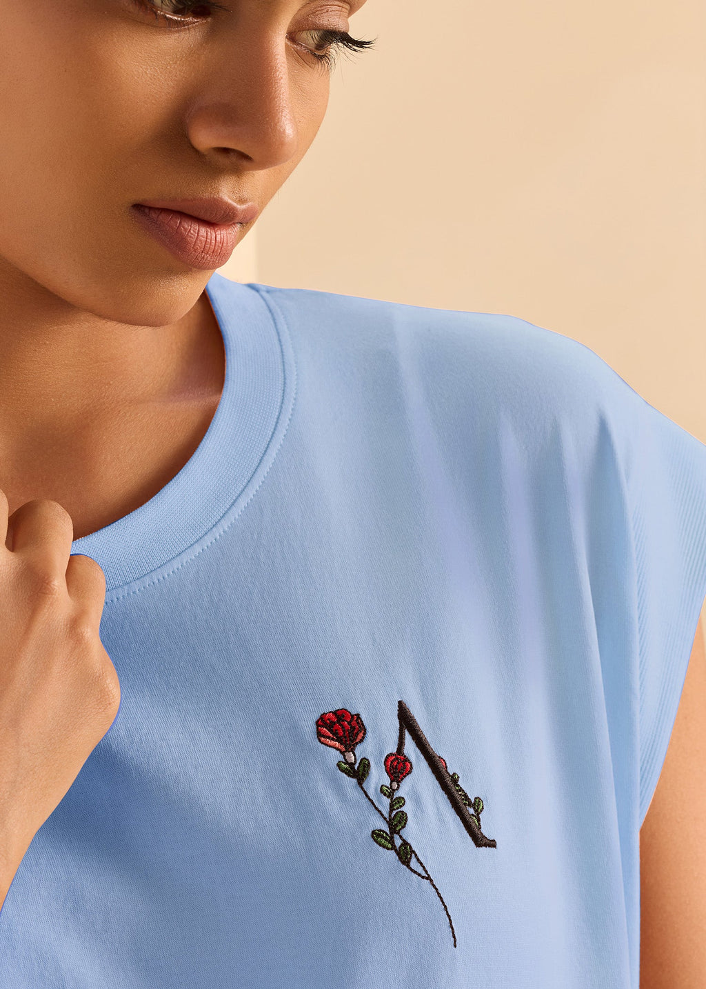 iCotton Oversized Muscle Tee
