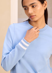 Yarn Dyed Rib Sweatshirt