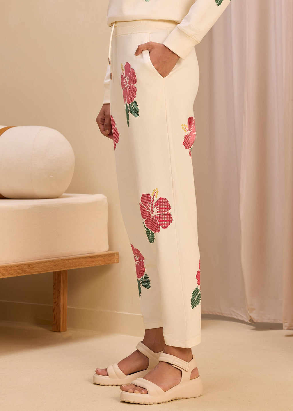Hibiscus iCotton Tapered Pants
